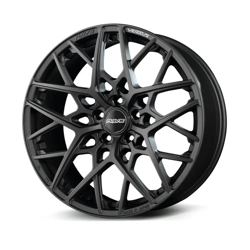 Versus Vv25M Matte Super Dark Gunmetal Alloy Wheels – 19X8.5", +34Mm Offset, 5X112 Bolt Pattern 1