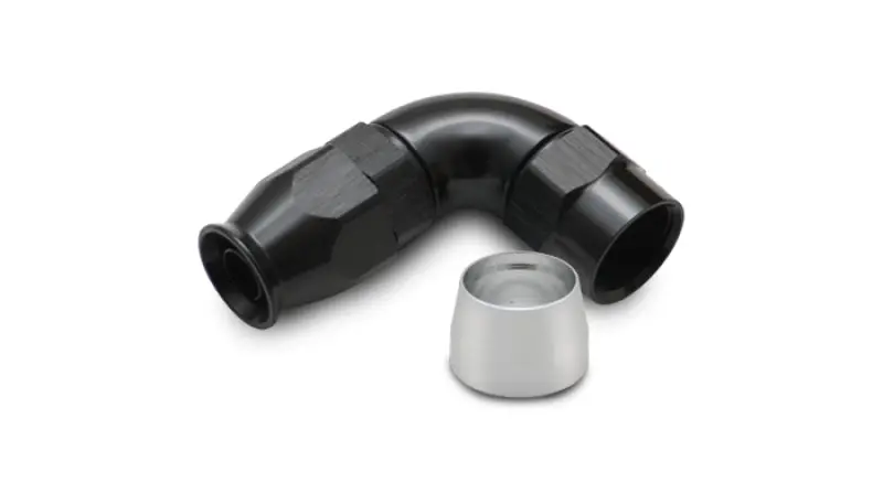 Vibrant 90° High-Flow Hose End Fitting – -16An, Compatible With Ptfe-Lined Hose 1