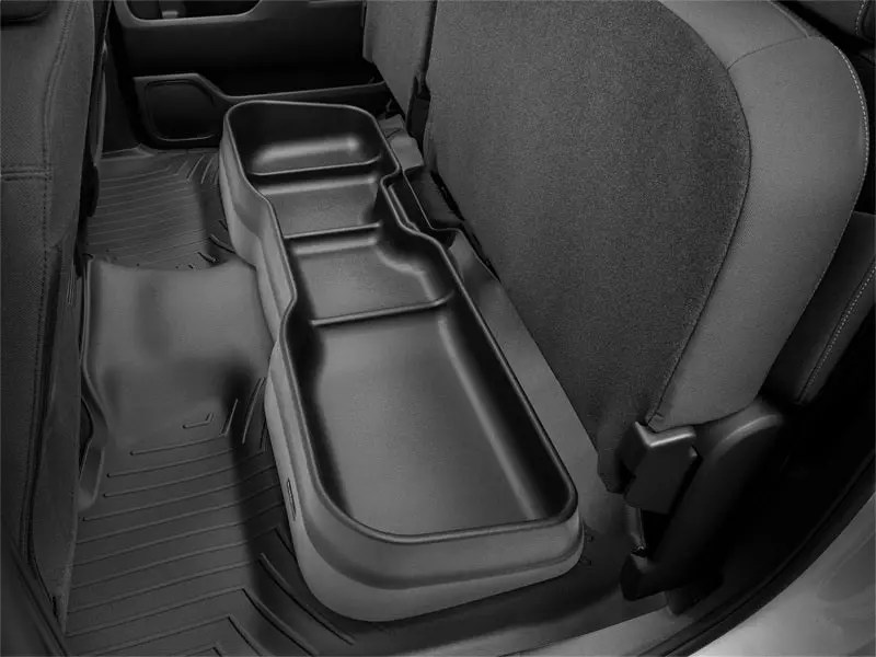 Weathertech 2020+ Jeep Gladiator Underseat Storage System - Black 1
