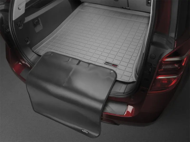 Weathertech Custom Cargo Liner With Bumper Protector For 2024 Hyundai Santa Fe – Gray 1