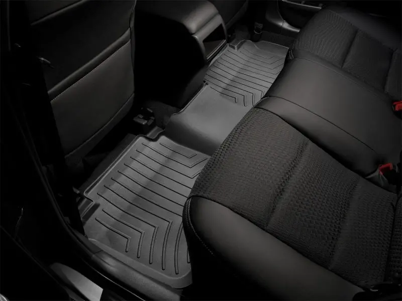 Weathertech Rear Floor Liners For 2007–2013 Chevrolet Tahoe – Black, Precision Molded 1