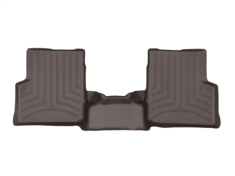 Weathertech Rear Floorliner For 2019+ Chevrolet Silverado 1500 Double Cab (First-Row Bench) – Cocoa Color 1