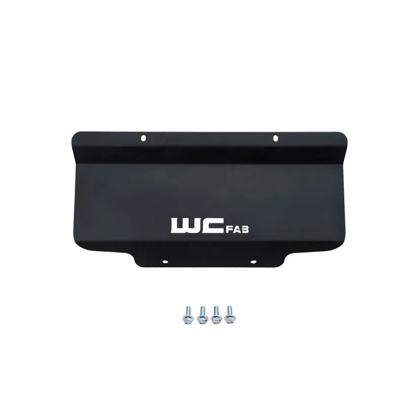 Wehrli Gloss Black Lower Splash Shield Kit For 2011–2019 Gm Duramax 6.6L Trucks 1