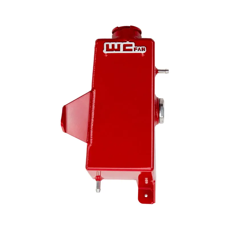Wehrli Oem-Position Coolant Expansion Tank For 2010–2012 Cummins 6.7L – Bengal Red Finish 1