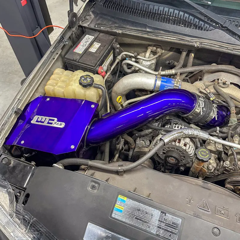 Wehrli Stage 2 Cold Air Intake For 2001–2004 Duramax Lb7 – 4-Inch System With Illusion Purple Air Box 2