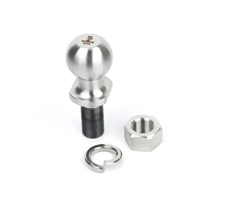 Weigh Safe Stainless Steel 2" Tow Ball – Rated For 10,000 Lbs Gtw / 1,500 Lbs Tongue Weight 1