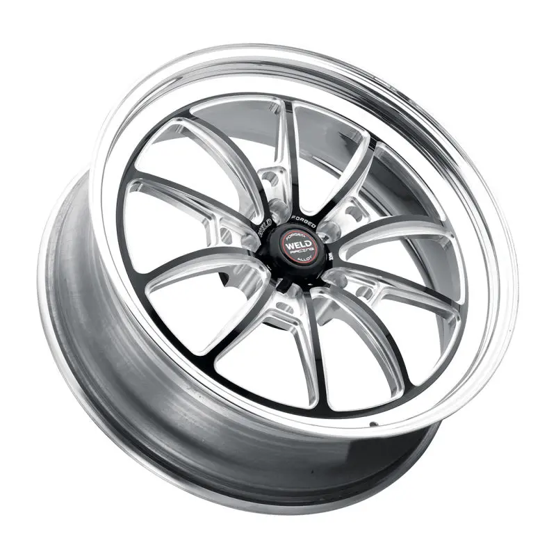 Weld Racing S80 Black Non-Beadlock Wheel – 18X5", 5X115Mm Bolt Pattern, 2.1" Backspace (High Pad) 1