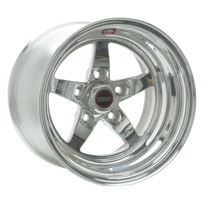 Weld S71 15X9.33 / 5X4.75 Bp / 4.5In. Bs Polished Wheel (Low Pad) - Non-Beadlock 1