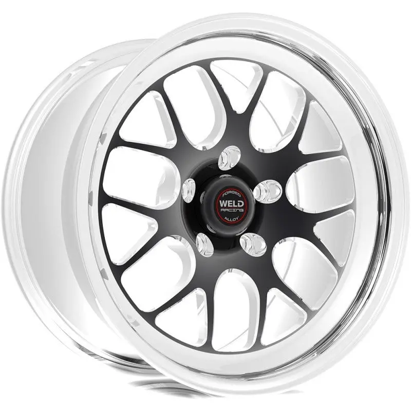 Weld S77 20X10 Rt-S Hd 6X5.5 / 7In. Bs Black Wheel (Hd Low Pad) 3.540 Id - Non-Beadlock 1