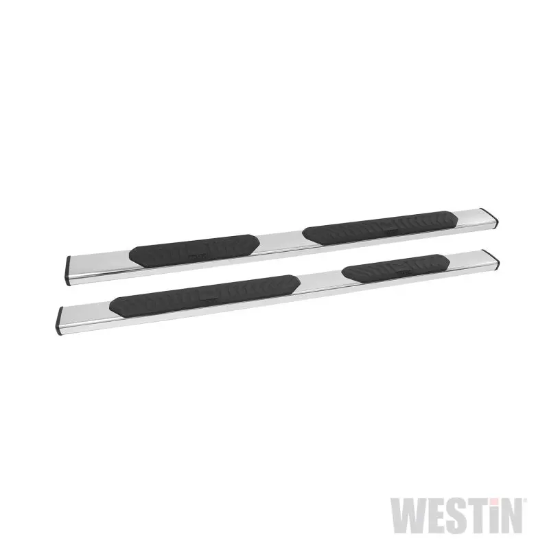 Westin 2007-2018 Chevy Silverado 1500/2500/3500 Ext/Dbl Cab R5 Nerf Step Bars - Ss 1