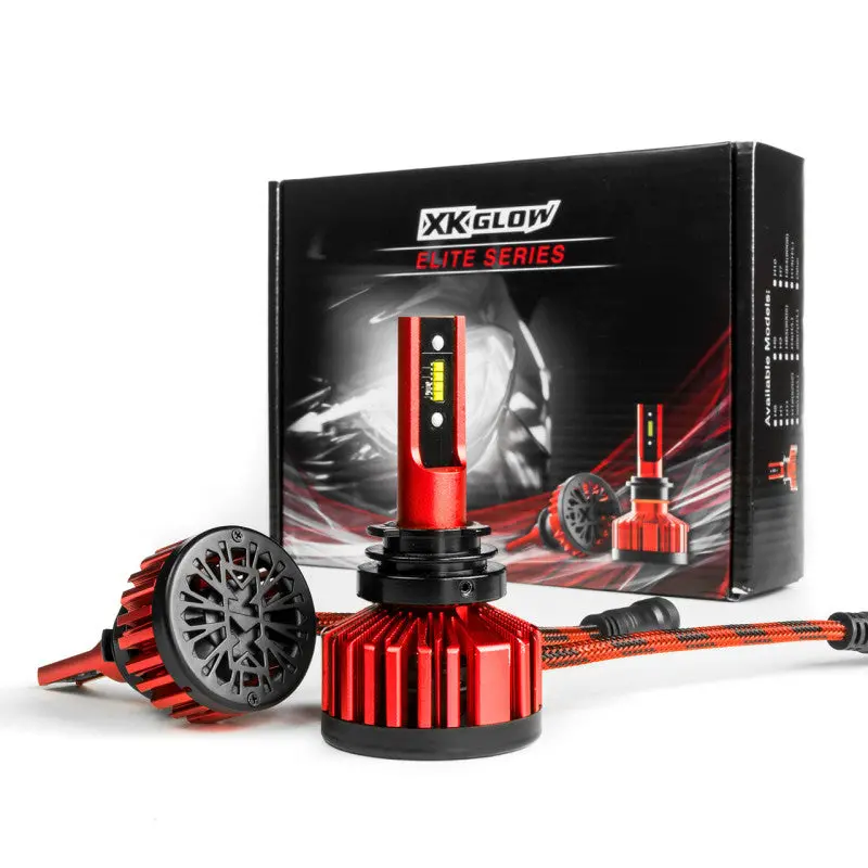 Xk Glow H3 Elite Led Headlight Conversion Kit 1